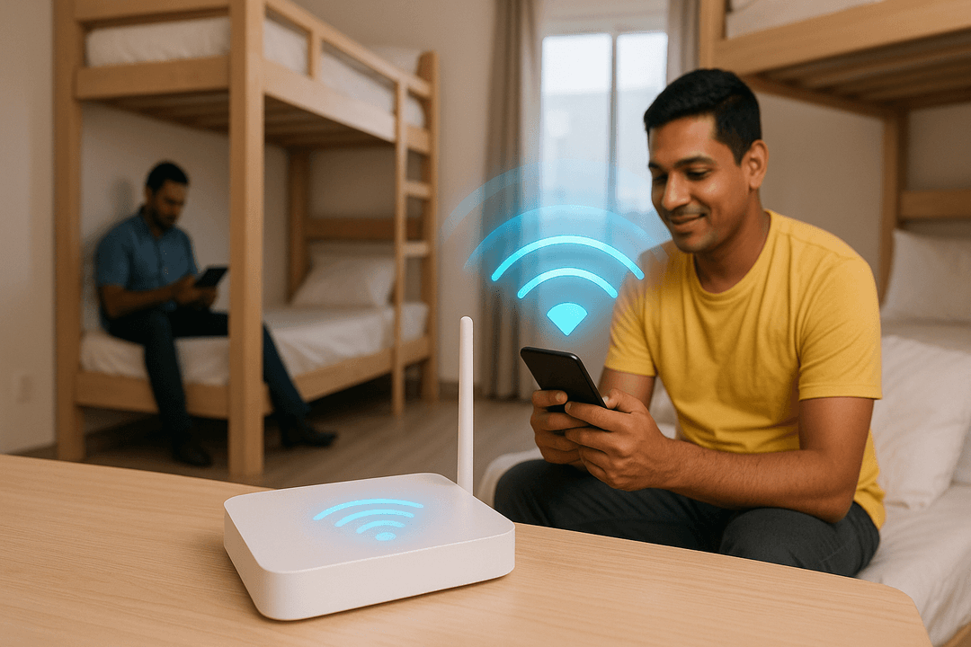 Staff Accommodation Wi-Fi